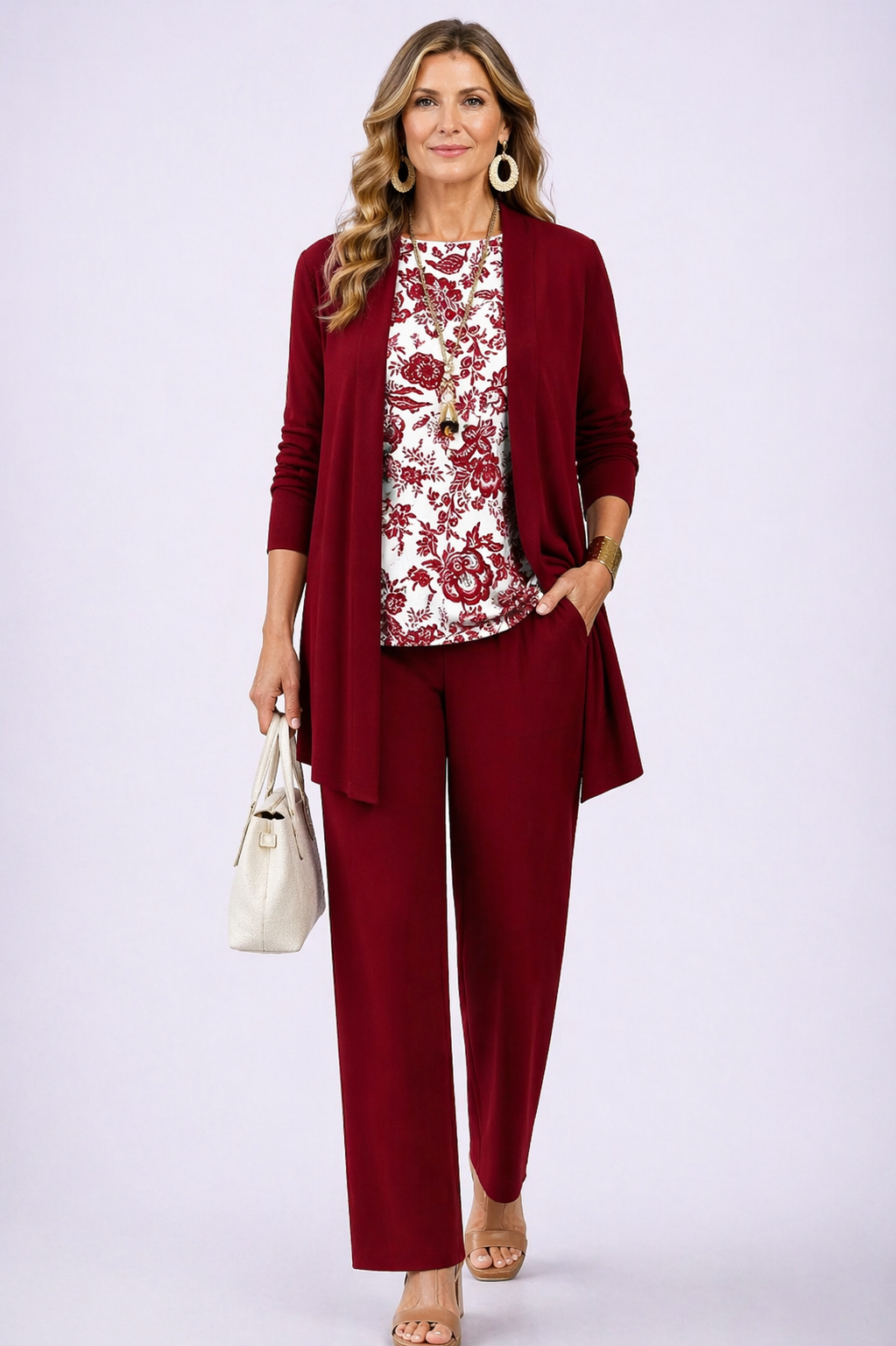 Conjunto de tres piezas Dhen