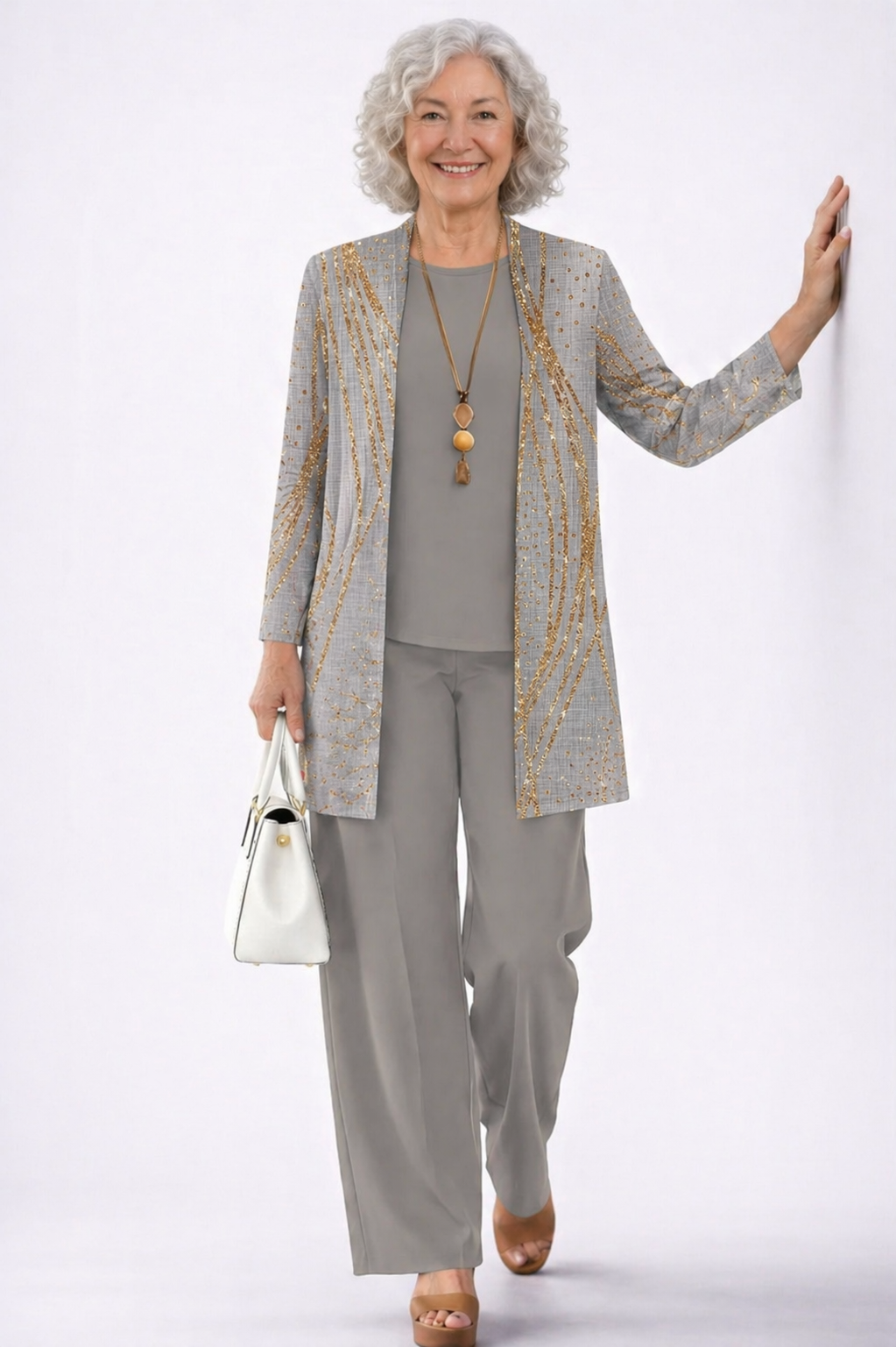 Conjunto de tres piezas Ali
