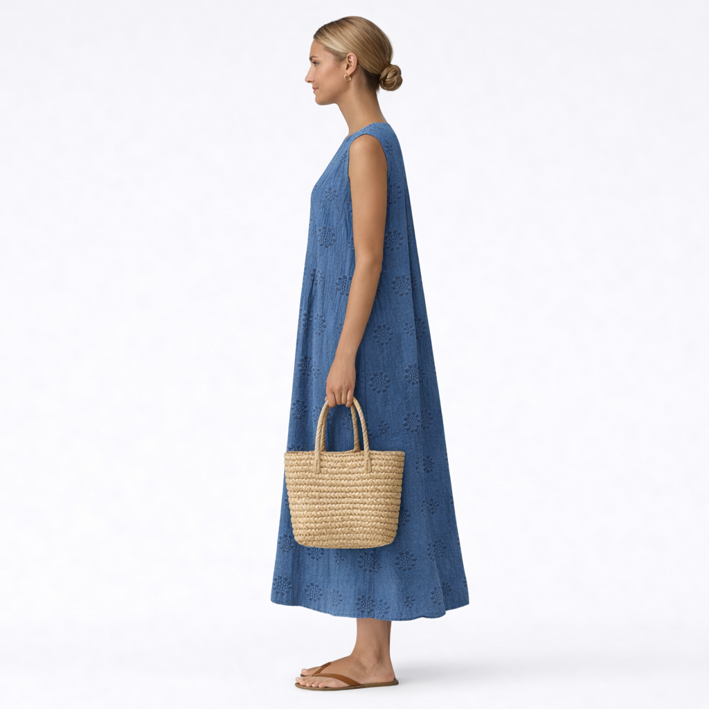 Vestido midi de verano del día a día Ariadna