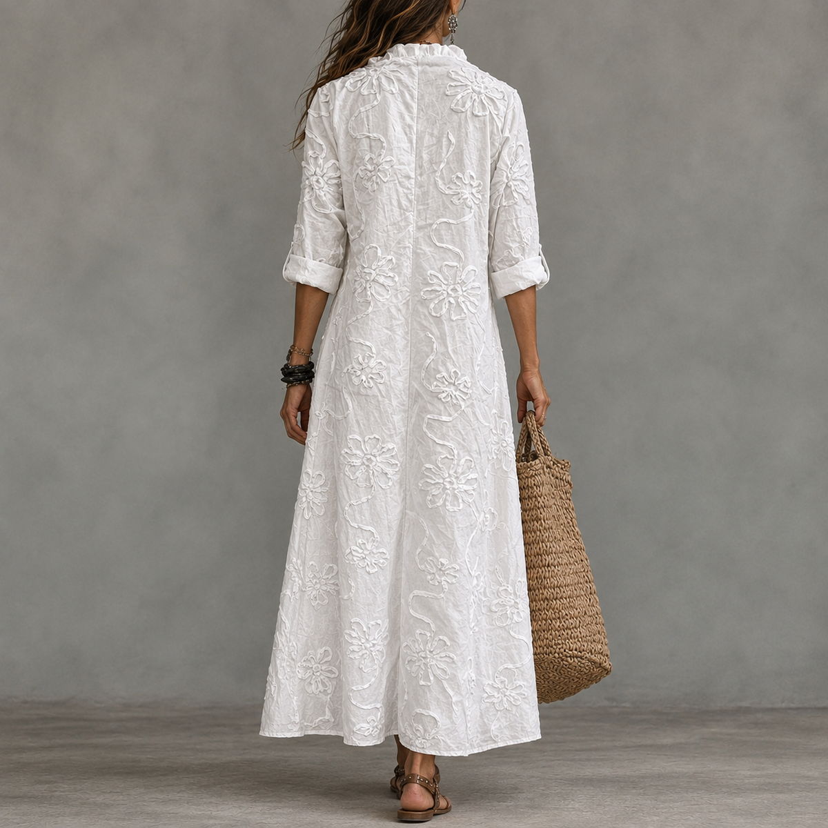 Vestido floral elegante Olivia