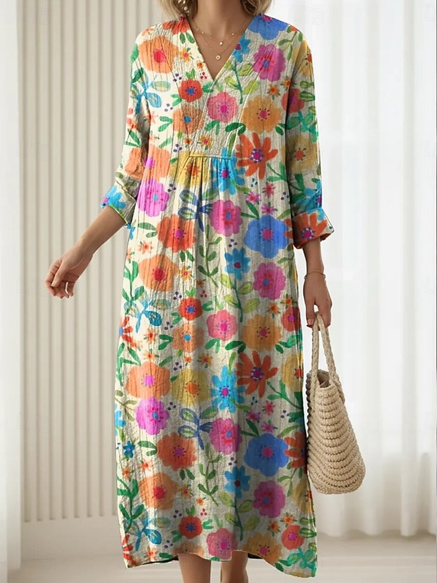 Vestido largo bohemio Florinda