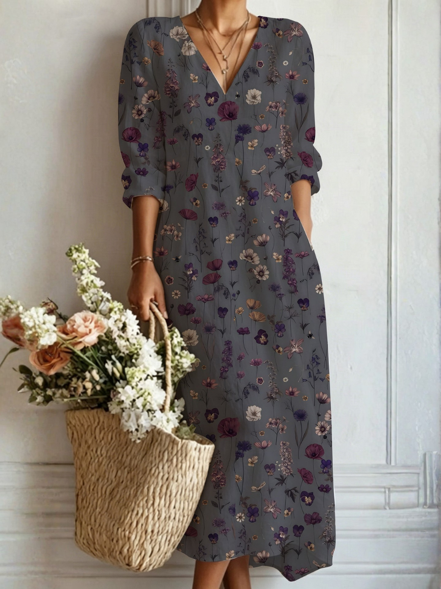 Vestido largo bohemio Lunari