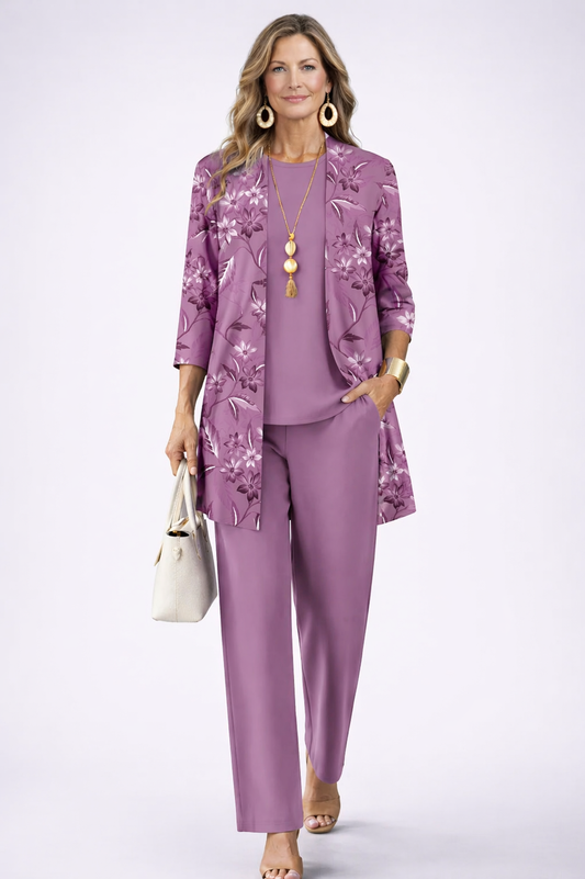 Conjunto de tres piezas Paula