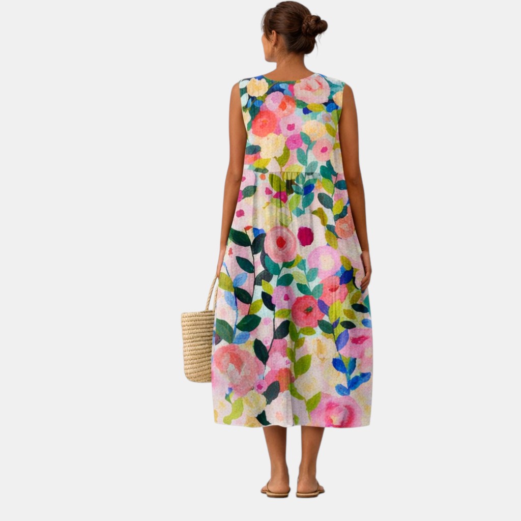 Vestido midi del día a día Ana