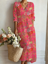 Vestido largo bohemio Mariola