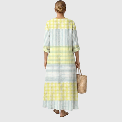 Vestido con elegancia natural Jimena