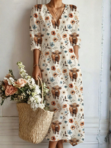 Vestido largo bohemio Zulema