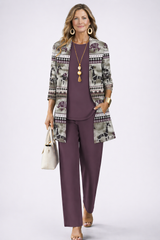 Conjunto de tres piezas Melanie
