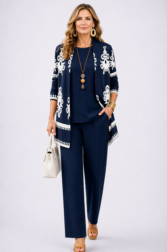 Conjunto de tres piezas Casey