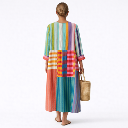 Vestido de paseo elegante Áurea