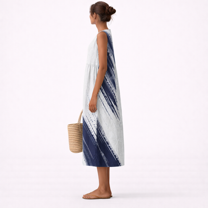 Vestido midi elegante del día a día Althéa