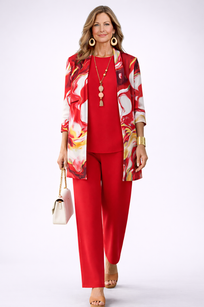 Conjunto de tres piezas Gail