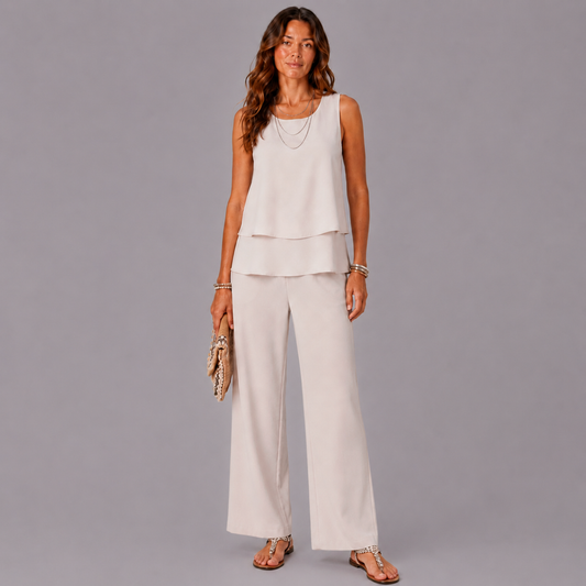 Conjunto puro lujo Celeste