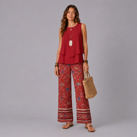 Conjunto boho en capas Valeria