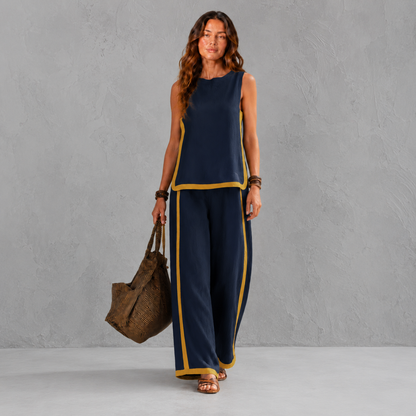 Conjunto elegante de dos piezas Leila