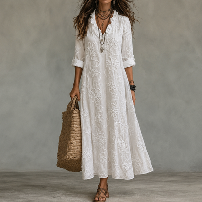 Vestido floral elegante Olivia
