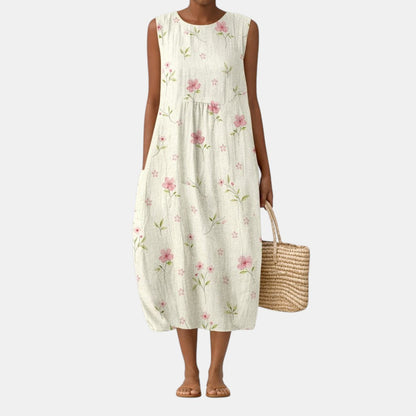 Vestido midi del día a día Violeta
