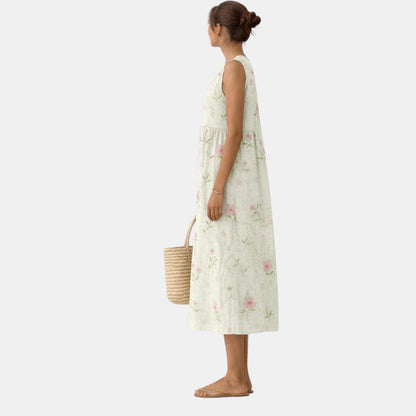 Vestido midi del día a día Violeta