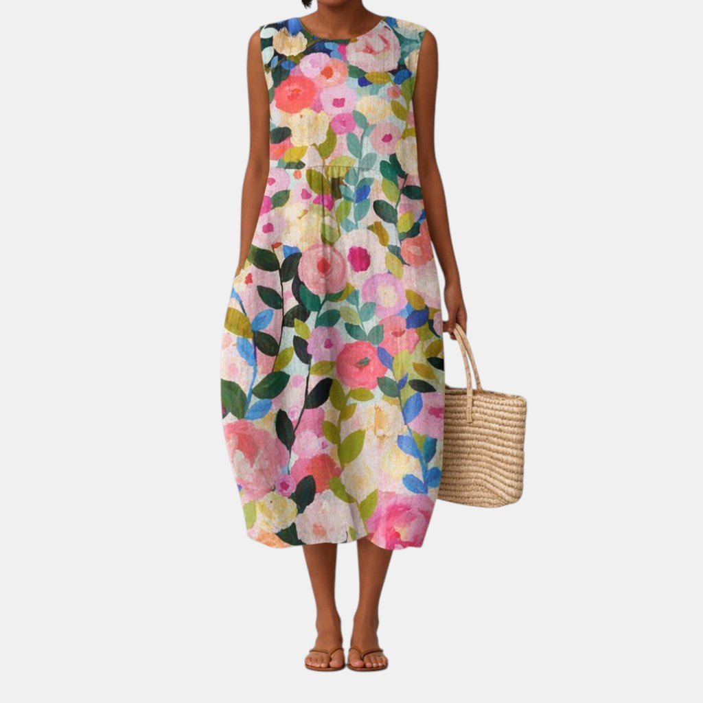 Vestido midi del día a día Ana