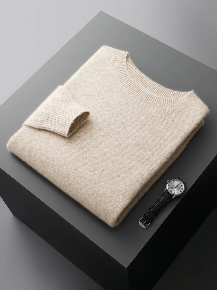 Jersey de punto fino Oliver - Beige