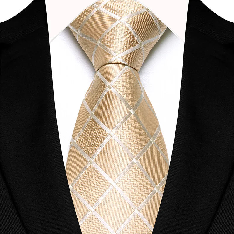 Corbata jacquard Hugo - Champán
