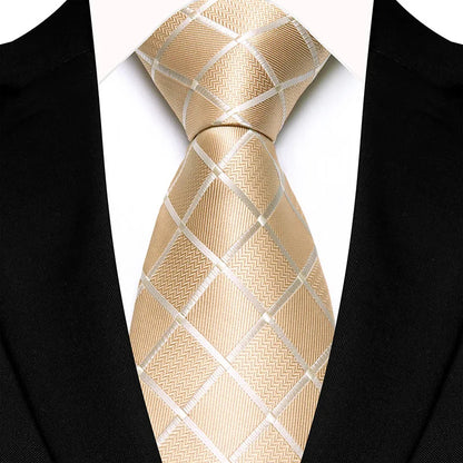 Corbata jacquard Hugo - Champán