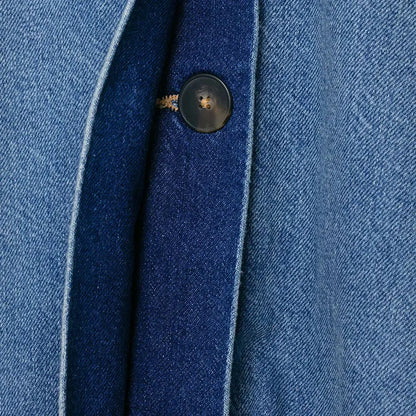 Chaqueta vaquera de cuello alto Jade