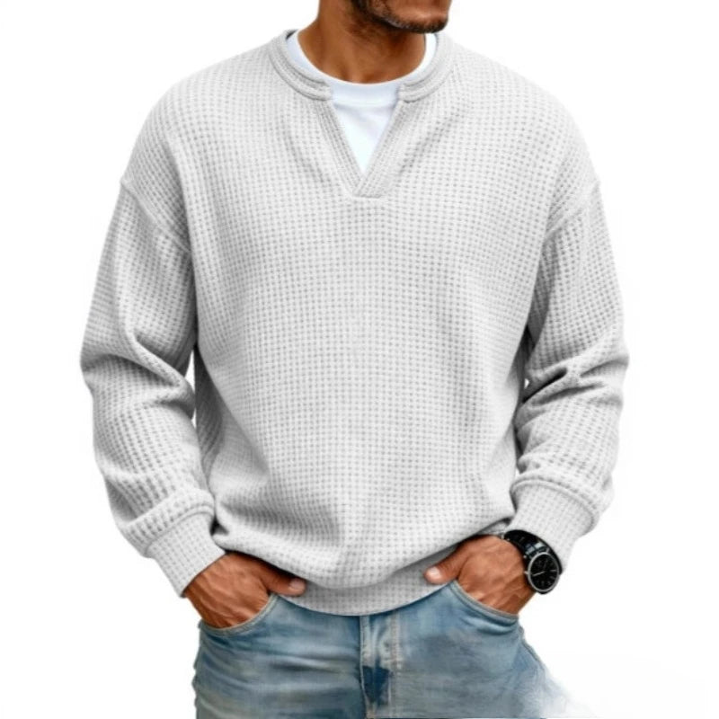 Jersey de gofre efecto capas Iker blanco, otro modelo (antigua)