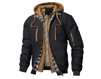 Chaqueta utilitaria Frostline Explorer - Negro