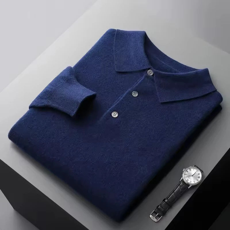 Polo de punto de manga larga Rafael (foto del proveedor)