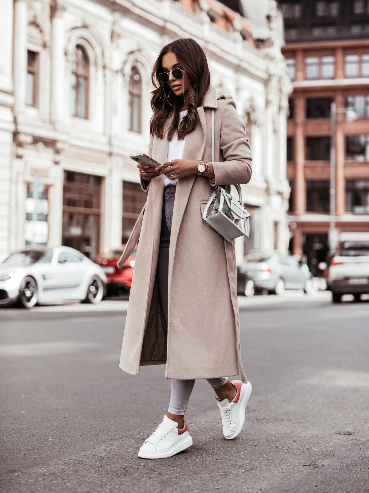 Abrigo Amaia en beige - Beige