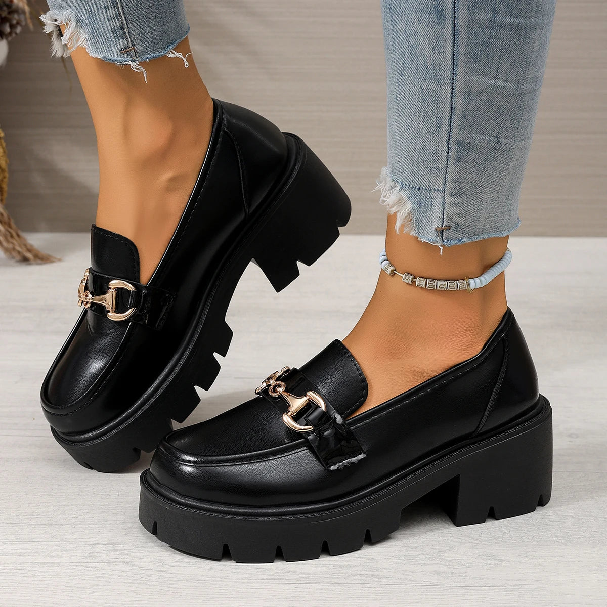 Mocasines Bruna en negro