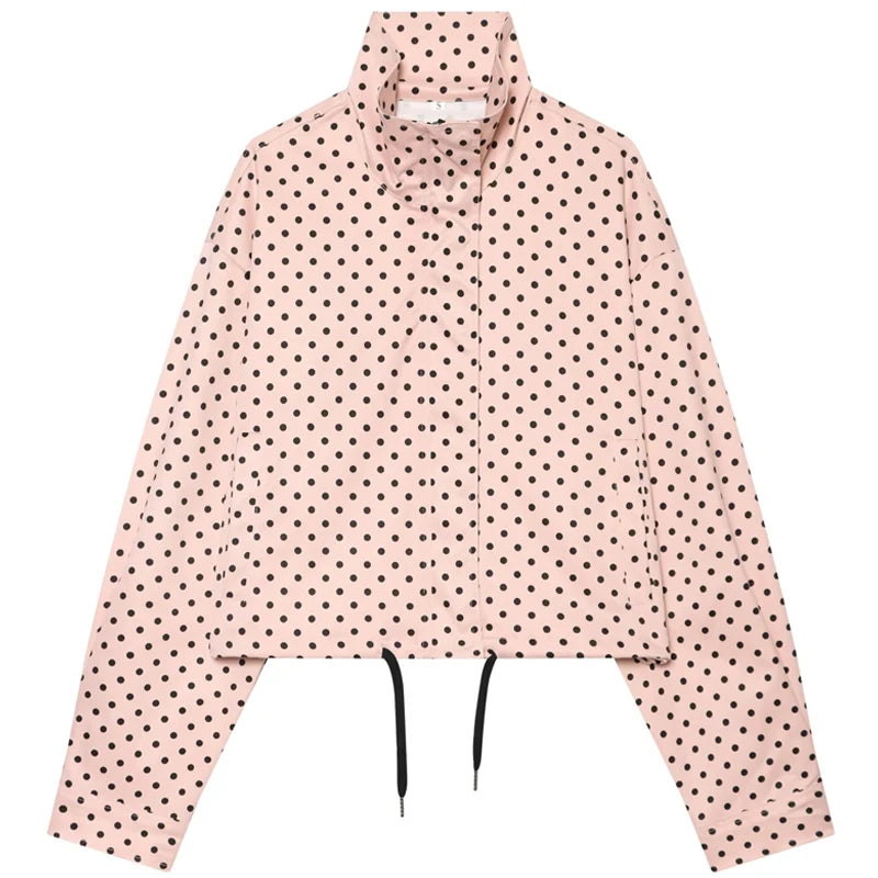 Bomber de lunares Dalia - Rosa