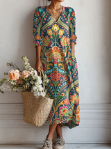 Vestido largo bohemio Fátima