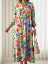 Vestido largo bohemio Florinda