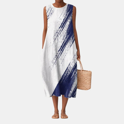 Vestido midi elegante del día a día Althéa