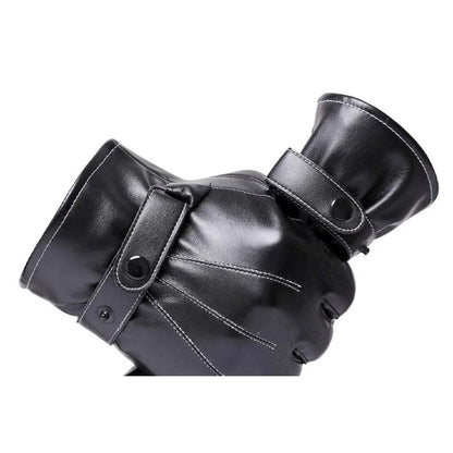 Guantes táctiles Gael con puño liso