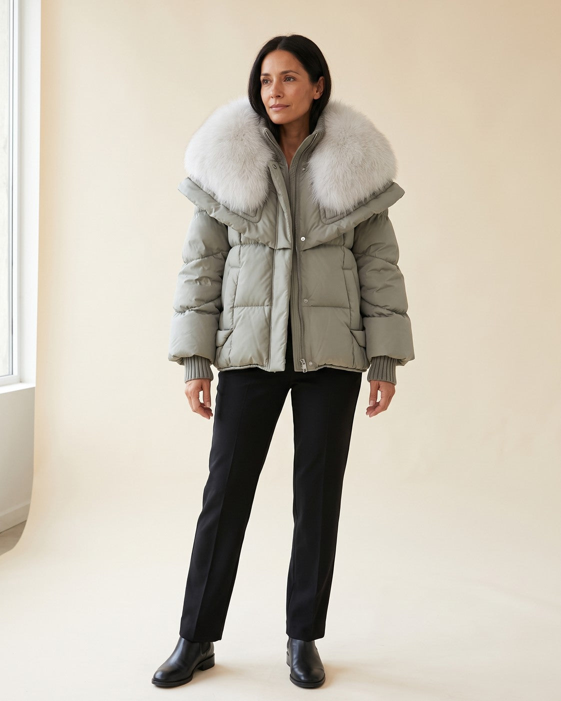 Chaqueta acolchada de plumón Giovanni
