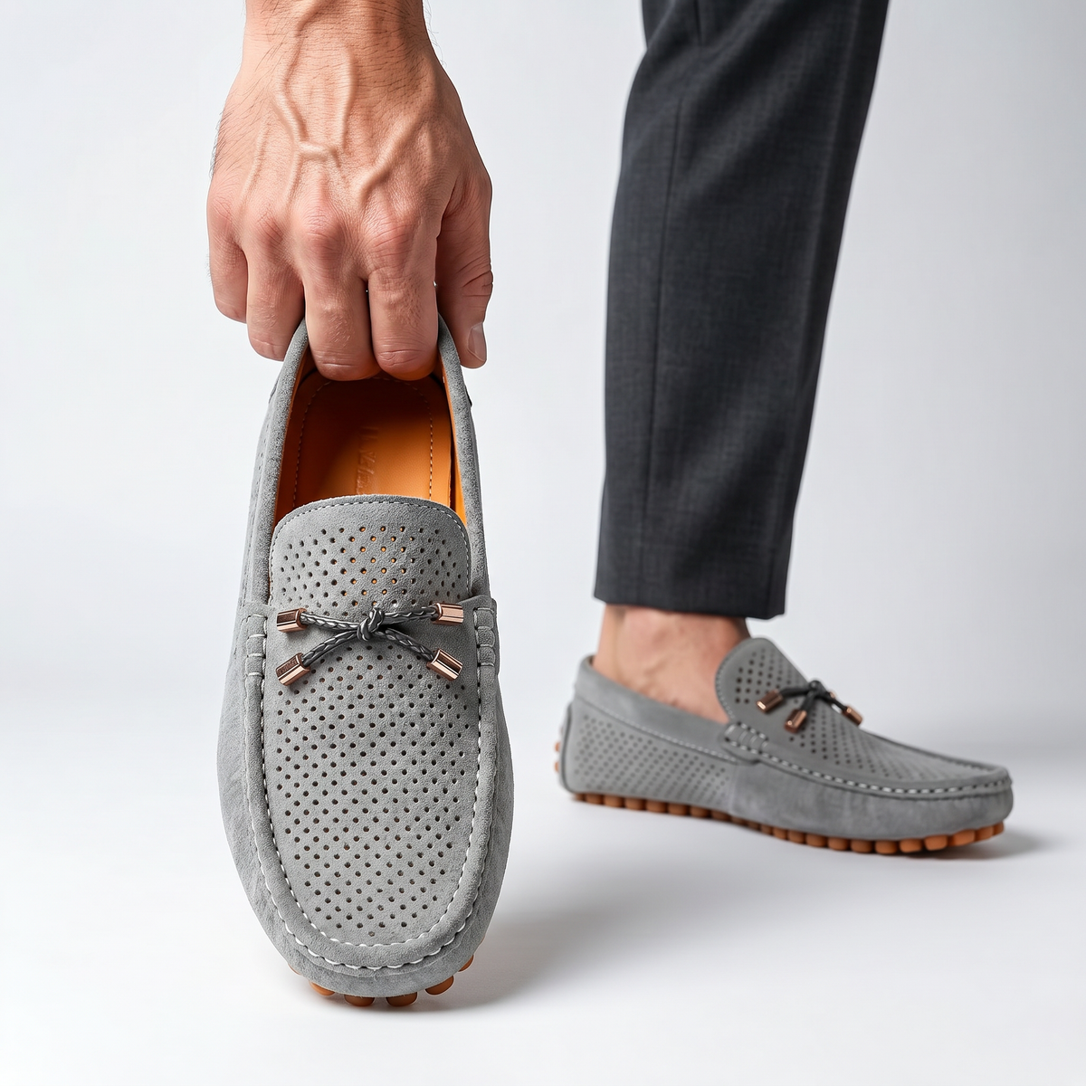 Mocasines Nico - Gris