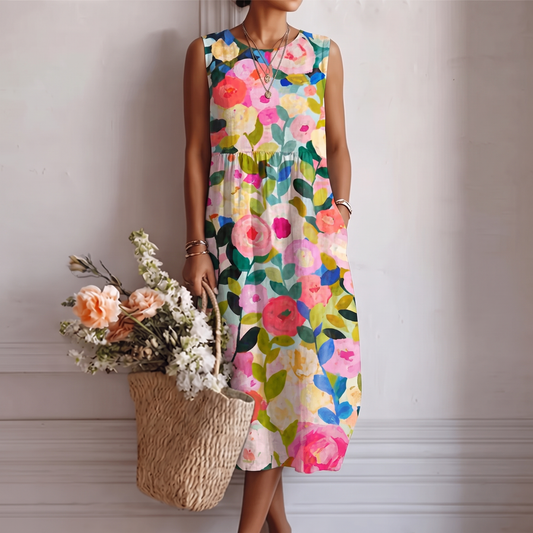 Vestido midi del día a día Ana