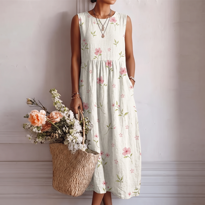 Vestido midi del día a día Violeta