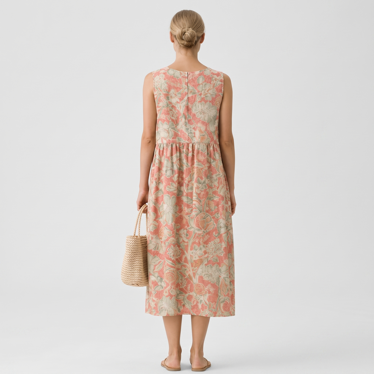 Vestido midi del día a día Almudena