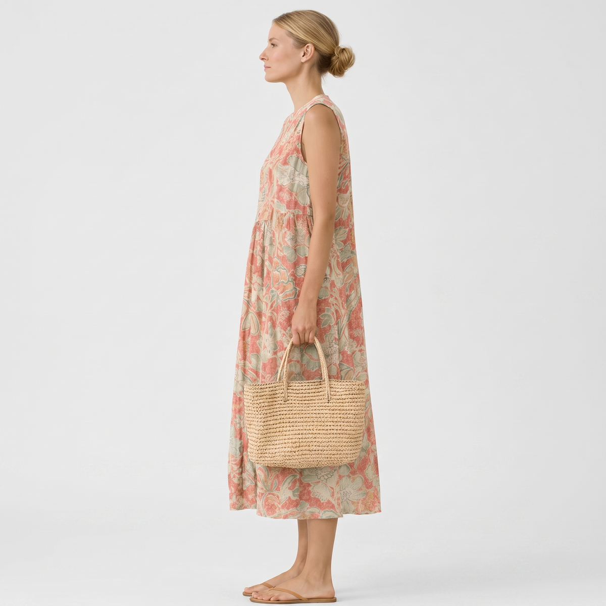 Vestido midi del día a día Almudena