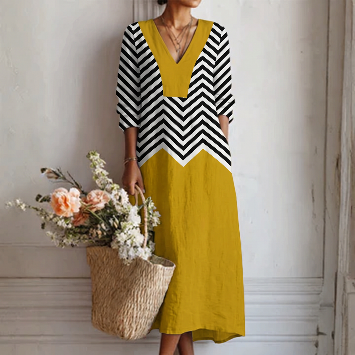 Vestido melodía elegante Renata