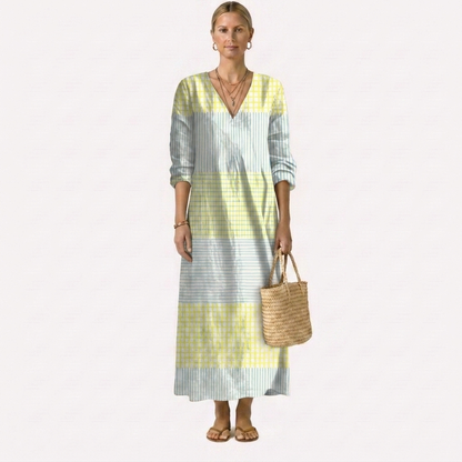 Vestido con elegancia natural Jimena