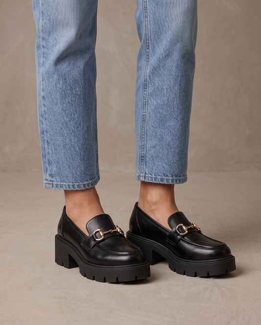 Mocasines de suela track Bruna