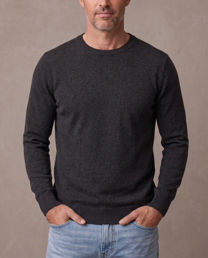 Jersey de punto fino Oliver - Gris oscuro