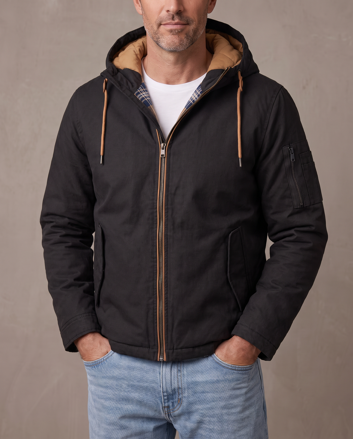 Chaqueta utilitaria Frostline Explorer - Negro