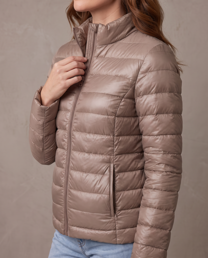 Chaqueta acolchada ultraligera Noa - Camel
