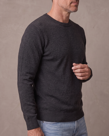 Jersey de punto fino Oliver - Gris oscuro